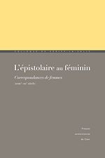 Download this eBook L'Épistolaire au féminin