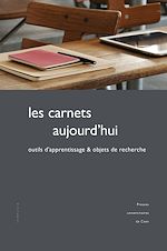 Download this eBook Les carnets aujourd'hui