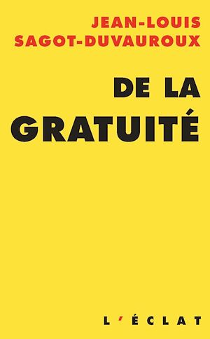 Download the eBook: De la gratuité