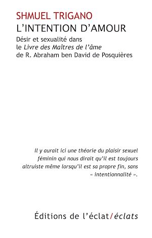 Téléchargez le livre :  L'intention d'amour