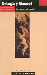Télécharger le livre :  Ortega y Gasset