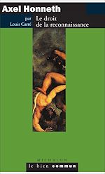 Télécharger le livre :  Axel Honneth