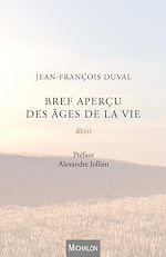 Télécharger le livre :  Bref aperçu des âges de la vie