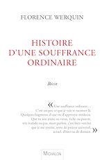 Télécharger le livre :  Histoire d'une souffrance ordinaire