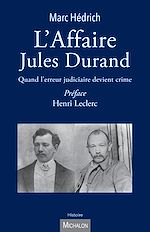 Télécharger le livre :  L'Affaire Jules Durand