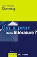 Télécharger le livre :  Qui a peur de la littérature ?