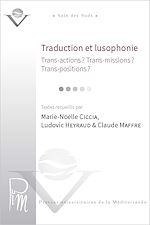 Télécharger le livre :  Traduction et lusophonie