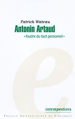 Download this eBook Antonin Artaud - "Foudre du tact personnel"