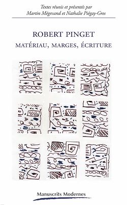 Télécharger le livre :  Robert Pinget - Matériau, Marges, Écritures
