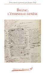 Télécharger le livre :  Balzac, l'éternelle genèse