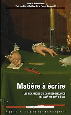 Télécharger le livre :  Matière à écrire