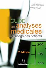 Télécharger le livre :  Guide des analyses médicales