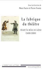 Download this eBook La Fabrique du théâtre