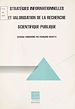 Télécharger le livre :  Stratégies informationnelles et valorisation de la recherche scientifique publique