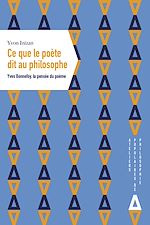 Télécharger le livre :  Ce que le poète dit au philosophe