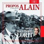 Télécharger le livre :  Les propos (1909-1935)
