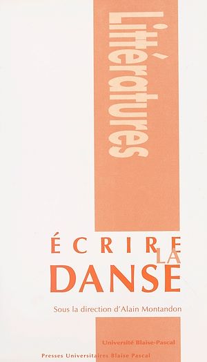 Téléchargez le livre :  Écrire la danse