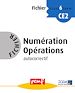 Télécharger le livre :  Fichier Numération Opérations 6  - Fiches Elèves