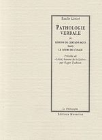 Download this eBook Pathologie verbale
