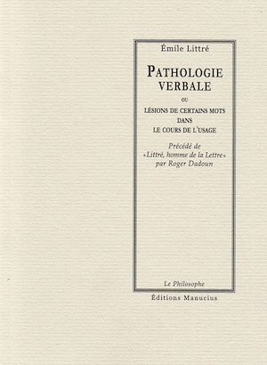 Download the eBook: Pathologie verbale