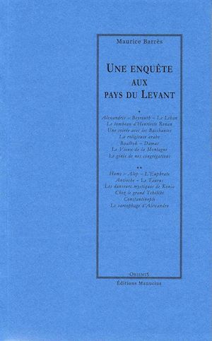 Download the eBook: Une enquête aux pays du Levant