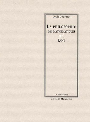 Download the eBook: La Philosophie des mathématiques de Kant