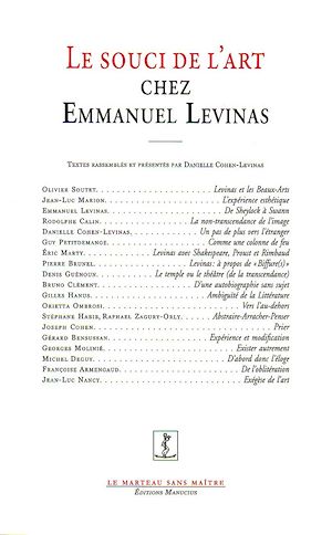 Download the eBook: Le Souci de l'art chez Emmanuel Levinas