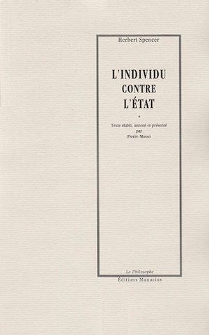 Download the eBook: L'Individu contre l'état