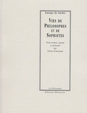Download the eBook: Vies de Philosophes et de Sophistes
