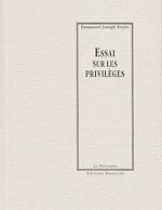 Download this eBook Essai sur les privilèges