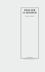 Download this eBook Essai sur la grandeur