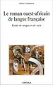 Télécharger le livre :  Le roman ouest-africain de langue française