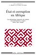 Télécharger le livre :  État et corruption en Afrique