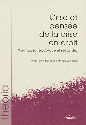 Download the eBook: Crise et pensée de la crise en droit