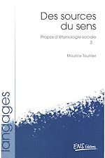 Télécharger le livre :  Propos d'étymologie sociale. Tome 3