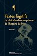 Télécharger le livre :  Textes fugitifs