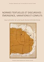 Télécharger le livre :  Normes textuelles et discursives : émergence, variations et conflits
