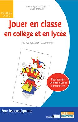 Télécharger le livre :  Jouer en classe