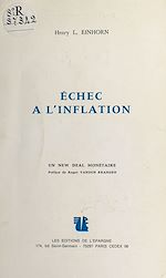 Télécharger le livre :  Échec à l'inflation : un new deal monétaire