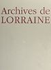 Télécharger le livre :  Archives de Lorraine