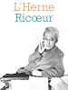 Télécharger le livre :  Cahier de L'Herne n° 81 : Ricoeur