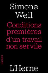 Télécharger le livre :  Conditions premières d'un travail non servile