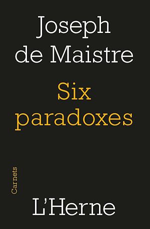 Téléchargez le livre :  Six paradoxes