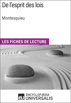 Téléchargez le livre :  De l'esprit des lois de Montesquieu