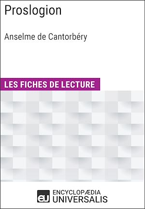 Téléchargez le livre :  Proslogion d'Anselme de Cantorbéry
