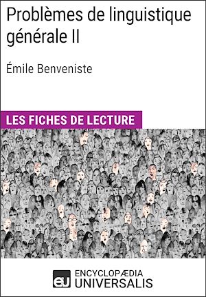 Téléchargez le livre :  Problèmes de linguistique générale II d'Émile Benveniste
