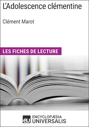 Téléchargez le livre :  L'Adolescence clémentine de Clément Marot
