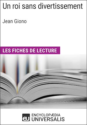 Téléchargez le livre :  Un roi sans divertissement de Jean Giono