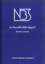 Télécharger le livre :  La Nouvelle Bible Segond (NBS) – Edition d’étude