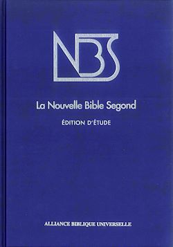 Télécharger le livre :  La Nouvelle Bible Segond (NBS) – Edition d’étude